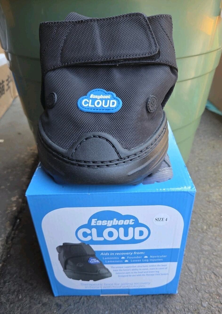 EasyCare Easyboot Cloud Therapeutic Hoof Boot Size 4 - New In Box Single Boot